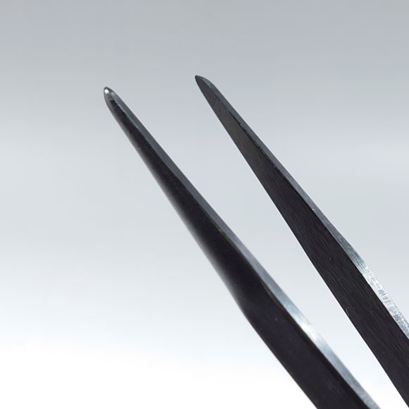 Kaneshin Forged Straight-Point Bonsai Tweezers – 200 mm, Left- and Right-Handed, 62A