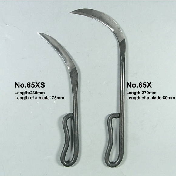 Kaneshin Bonsai Repotting Sickle – Left- and Right-Handed, 65XS / 65X