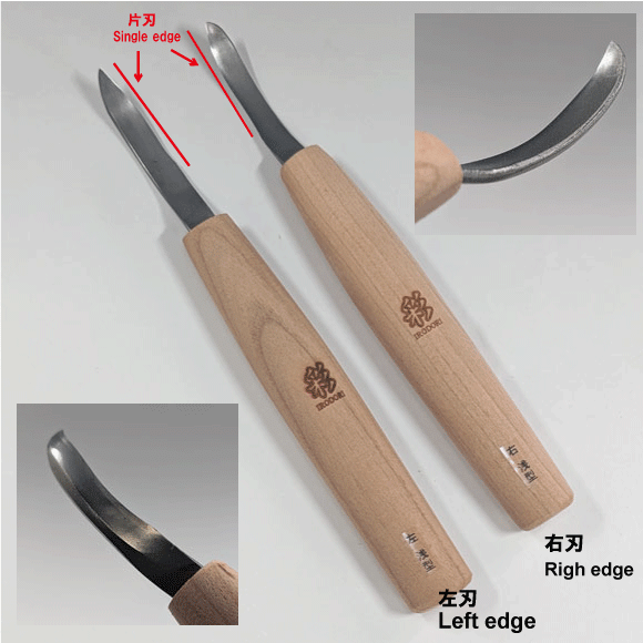 Kaneshin Bonsai Scooping Knife – 185 mm, Left-handed, 8723