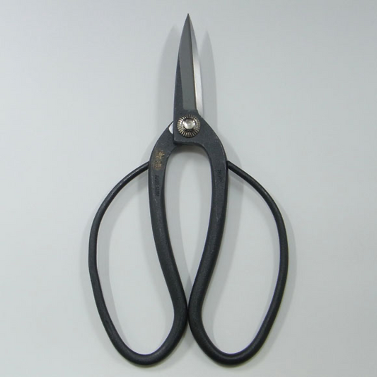 Kaneshin Wide-Handle Bonsai Scissors – 185 mm, Right-Handed, 40G