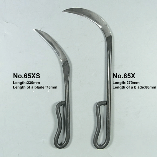 Kaneshin Bonsai Repotting Sickle – Left- and Right-Handed, 65XS / 65X